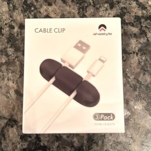 Ahastyle cable clip 3 pack factory sealed